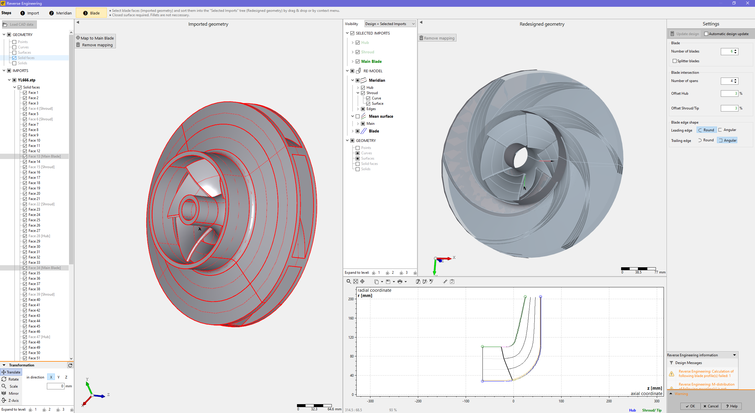 CFturbo逆向叶轮真的存在偏差,还不小!